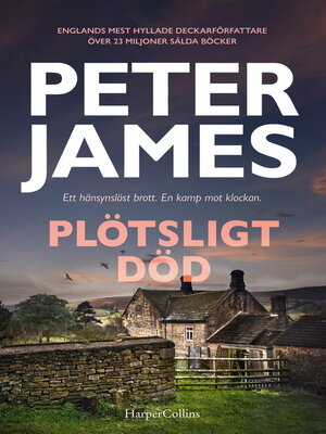 cover image of Plötsligt död